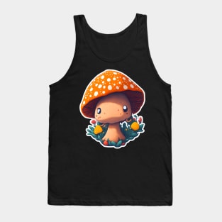 Kawaii mushroom is my best friend, I love it V2 Tank Top